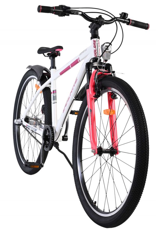 Volare XC Race Kinderfiets - 26 inch - Wit Roze - Shimano Nexus 3