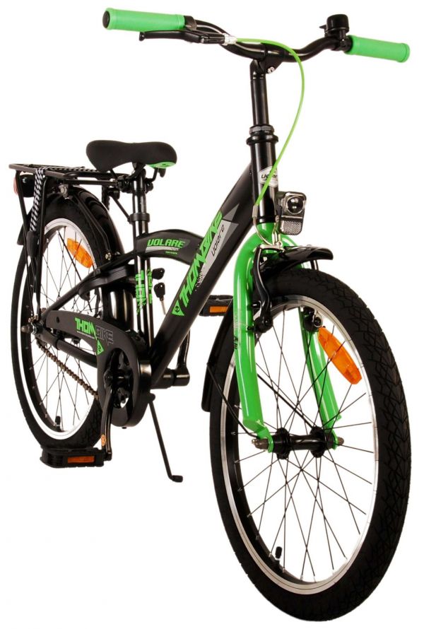 Volare Thombike Kinderfiets - Jongens - 20 inch - Zwart Groen
