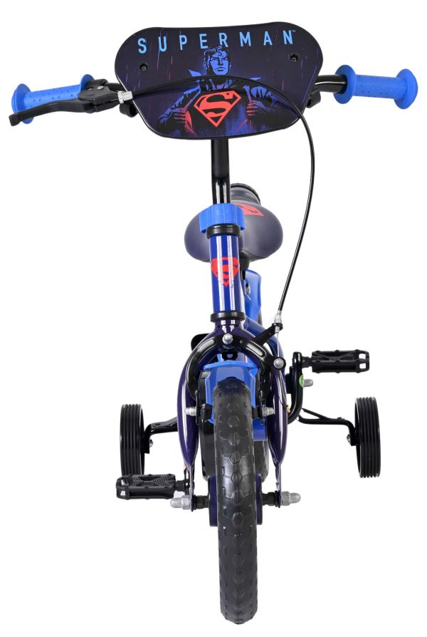 Superman Kinderfiets - Jongens - Mag Wheels - 12 inch - Blauw