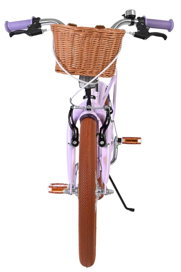 Volare Ashley Kinderfiets - Meisjes - 18 inch - Lila - Twee handremmen