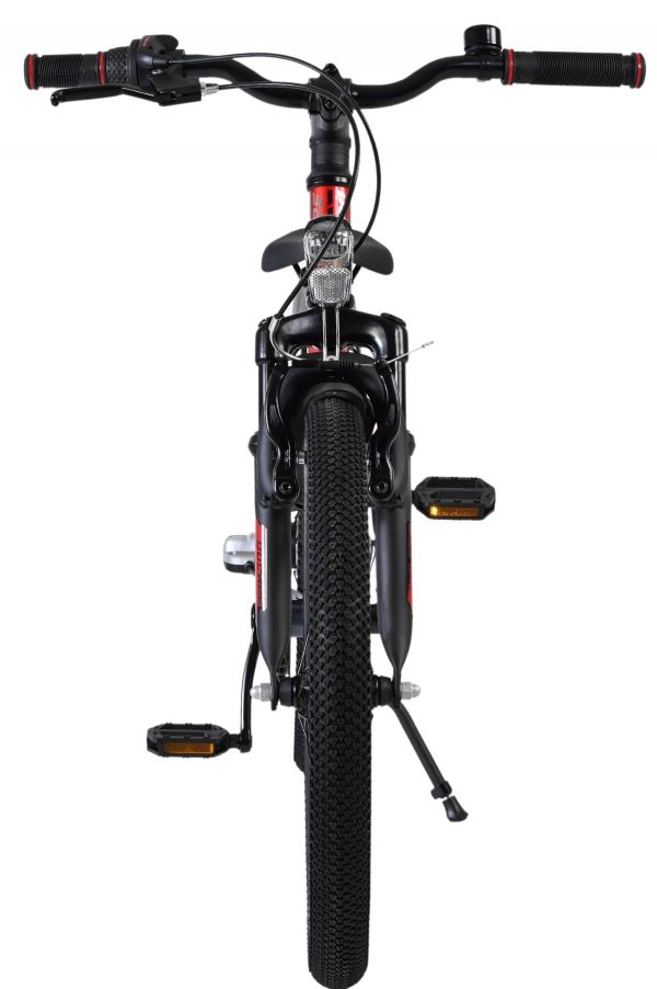 Volare XC Race Kinderfiets - 20 inch - Rood Grijs - Shimano Nexus 3