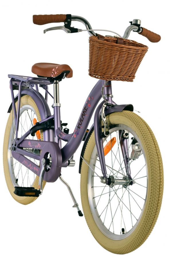 Volare Blossom Kinderfiets - Meisjes - 20 inch - Paars