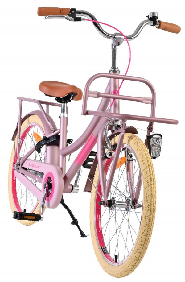 Volare Excellent Kinderfiets - Meisjes - 20 inch - Matt Roze