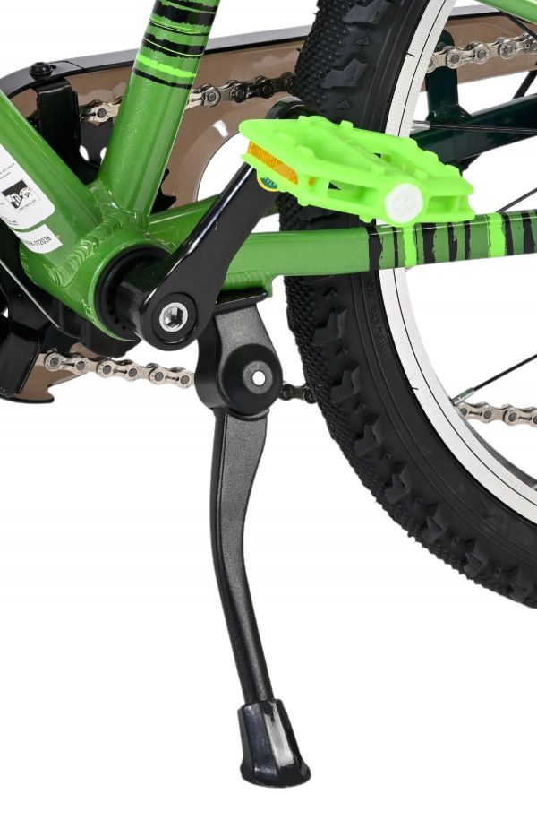 Volare Venom Kinderfiets - Jongens - 18 inch - Groen - 6 versnellingen