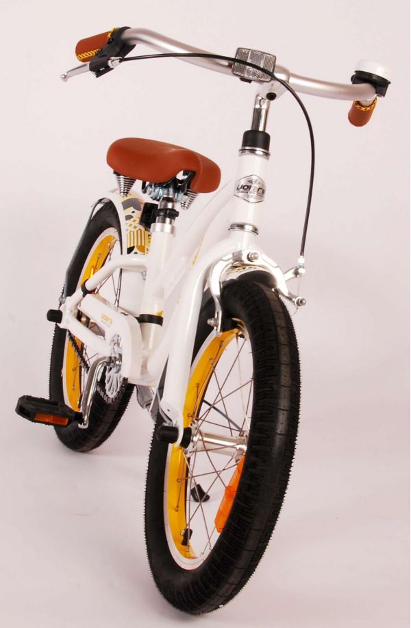 Volare Miracle Cruiser Kinderfiets - Meisjes - 16 inch - Wit - Prime Collection