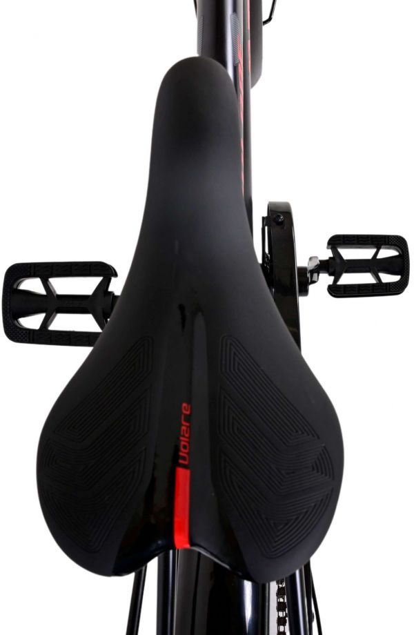 Volare Thombike Kinderfiets - Jongens - 26 inch - Zwart Rood - 3 versnellingen Volare Thombike Kinderfiets - Jongens - 26 inch - Zwart Rood - 3 versnellingen