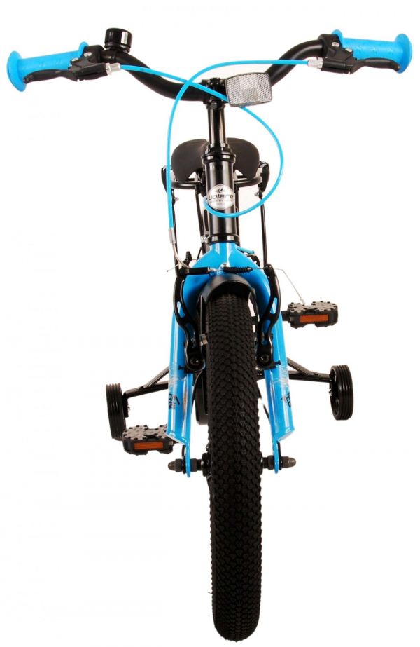 Volare Thombike Kinderfiets - Jongens - 16 inch - Zwart Blauw - Twee Handremmen