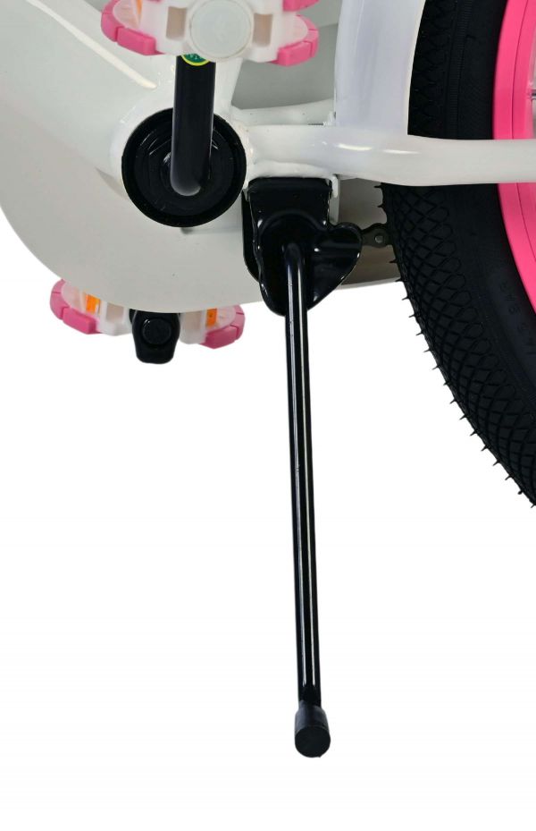 Volare Ashley Kinderfiets - Meisjes - 18 inch - Wit