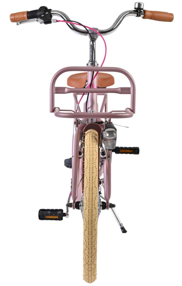 Volare Excellent Kinderfiets - Meisjes - 20 inch - Mat Roze - Shimano Nexus 3 versnellingen