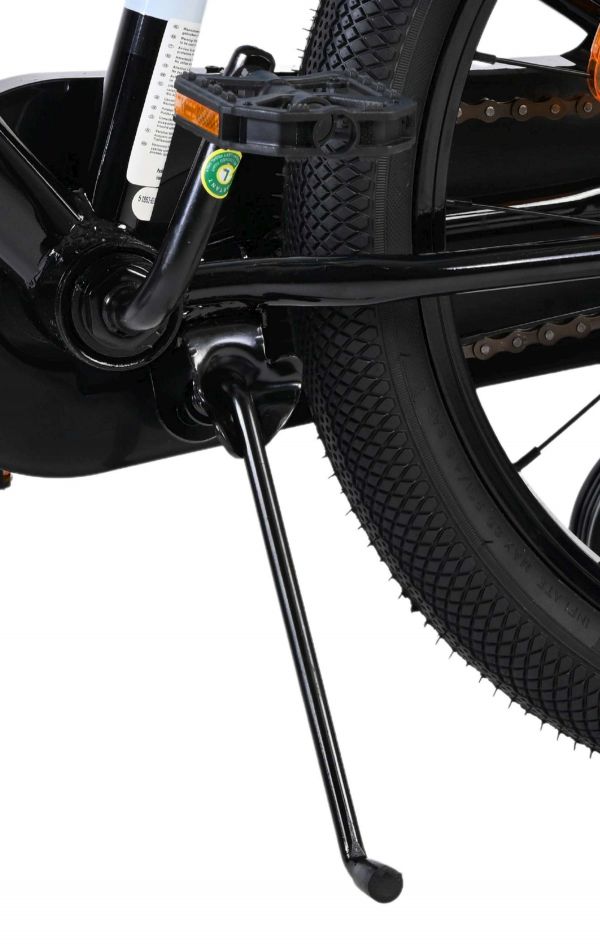 Volare Sportivo Kinderfiets - Jongens - 18 inch - Blauw Zwart - Twee Handremmen