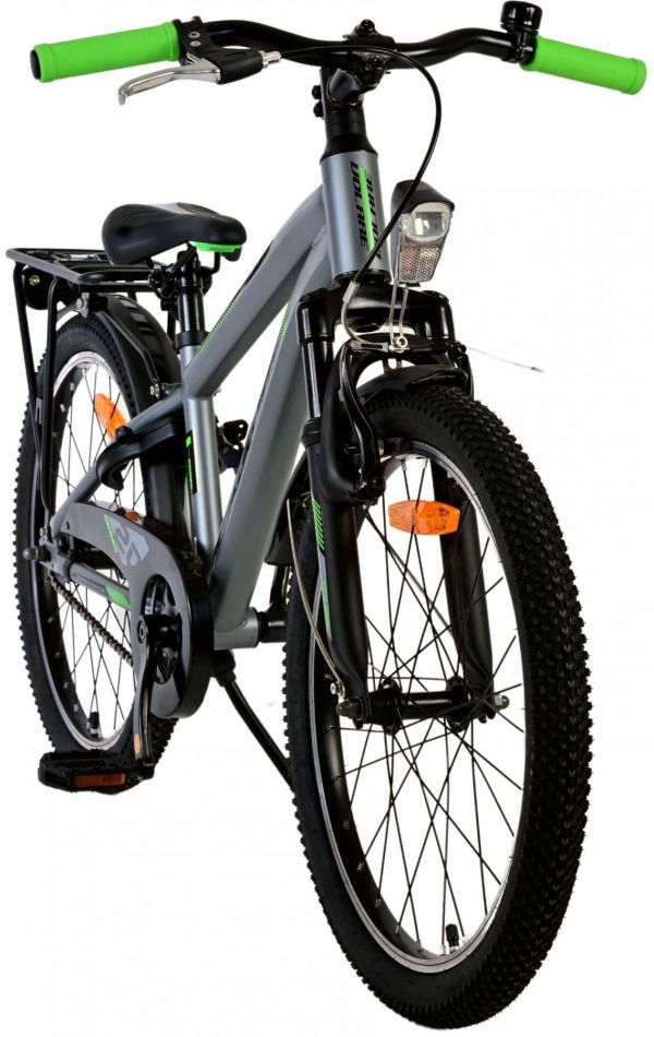 Volare Cross Kinderfiets - Jongens - 20 inch - donker Grijs Volare Cross Kinderfiets - Jongens - 20 inch - donker Grijs