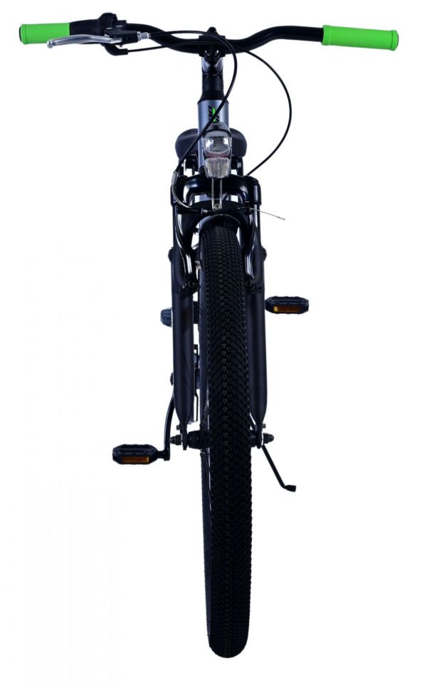Volare Cross Kinderfiets - Jongens - 24 inch - donker Grijs- 3 versnellingen