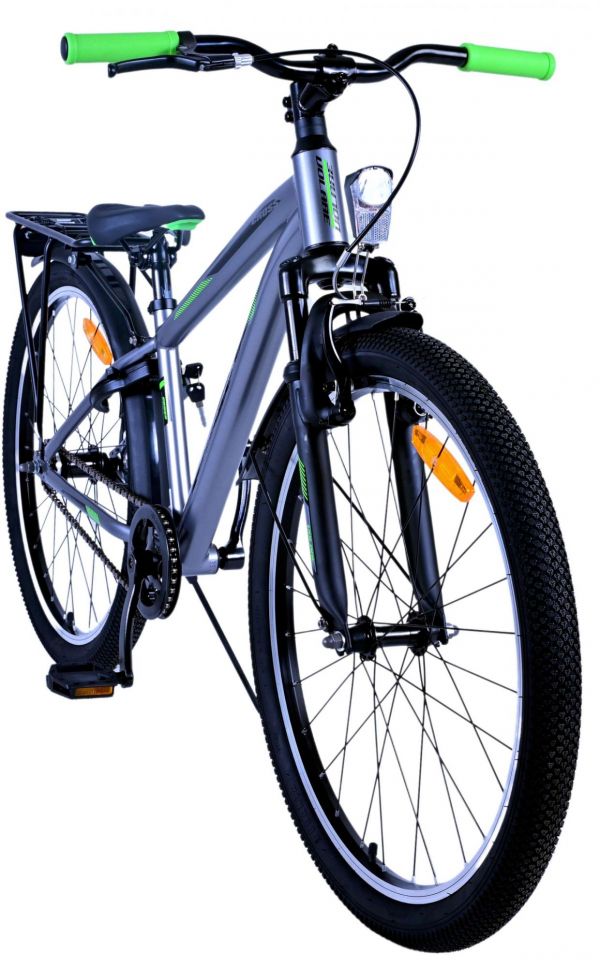 Volare Cross Kinderfiets - Jongens - 24 inch - Grijs