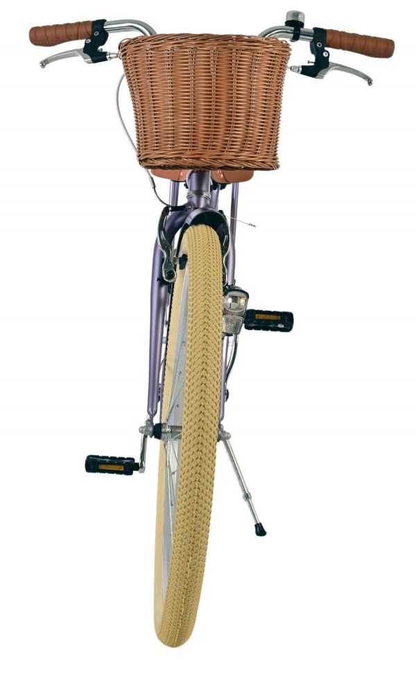 Volare Blossom Kinderfiets - Meisjes - 26 inch - Paars - Twee handremmen