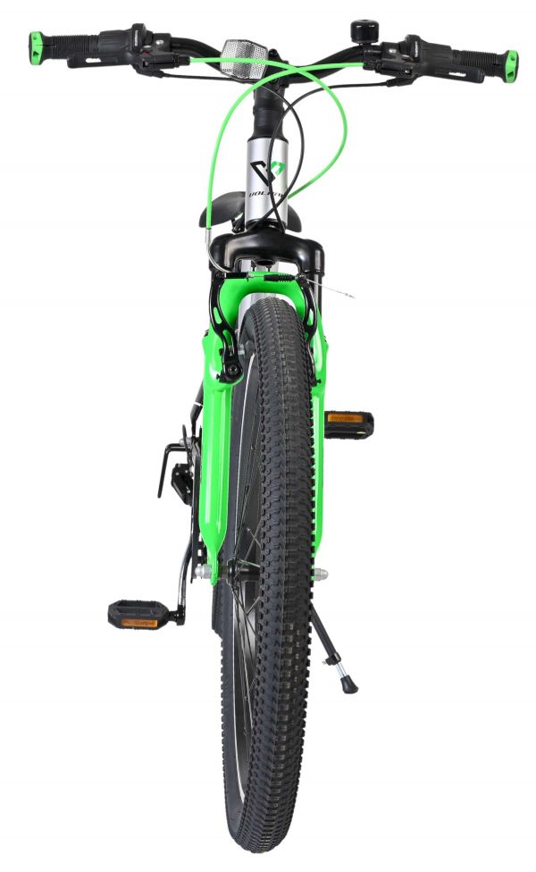 Volare Boost Kinderfiets - 24 inch - Zilver/Groen - 21 Speed