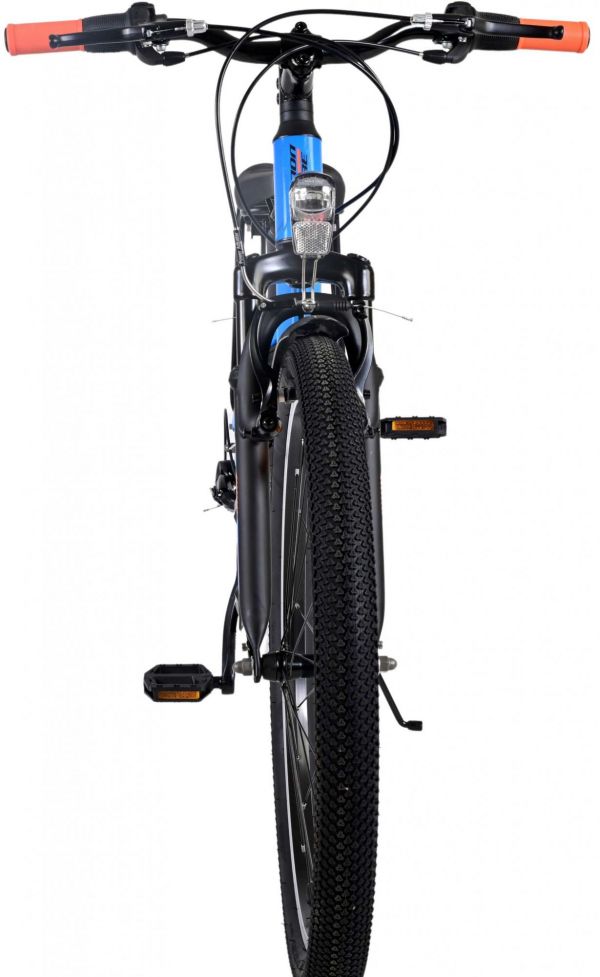 Volare Cross Kinderfiets - Jongens - 24 inch - Blauw - 21 versnellingen - Twee handremmen