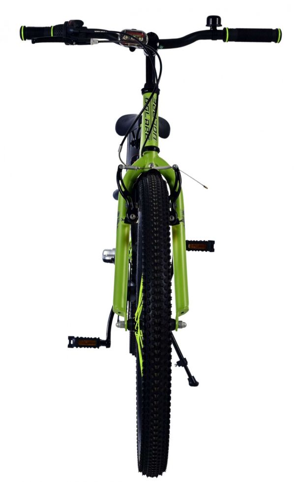 Volare Rocky Kinderfiets - 24 inch - Groen - Shimano Nexus 3 versnellingen