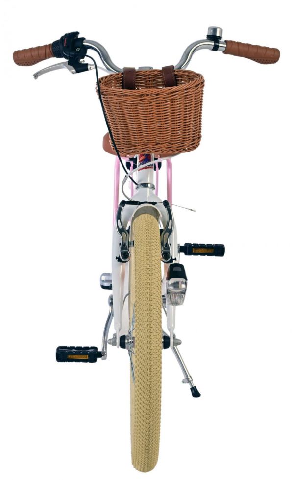 Volare Blossom Kinderfiets - Meisjes - 20 inch - Wit - Nexus 3 versnellingen