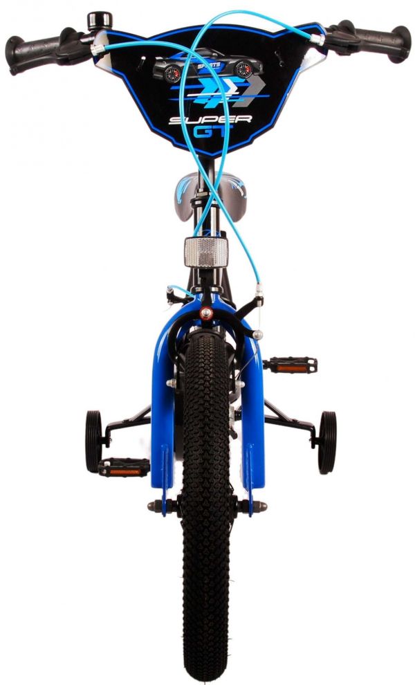 Volare Super GT Kinderfiets - Jongens - 16 inch - Blauw - Twee handremmen