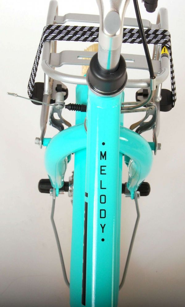 Volare Melody Kinderfiets - Meisjes - 16 inch - Turquoise - Prime Collection Volare Melody Kinderfiets - Meisjes - 16 inch - Turquoise - Prime Collection