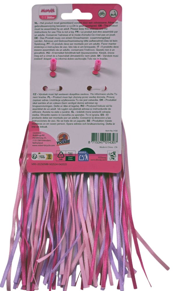 Disney Minnie Handvatversiering - Meisjes - Roze